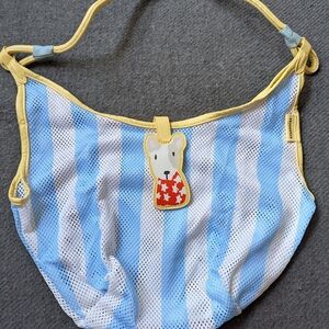 Starbucks Asia Mesh Bag With Puppy Button Closure BNWT